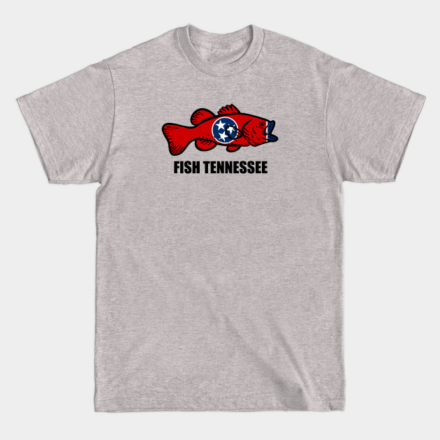 Discover Fish Tennessee - Tennessee - T-Shirt