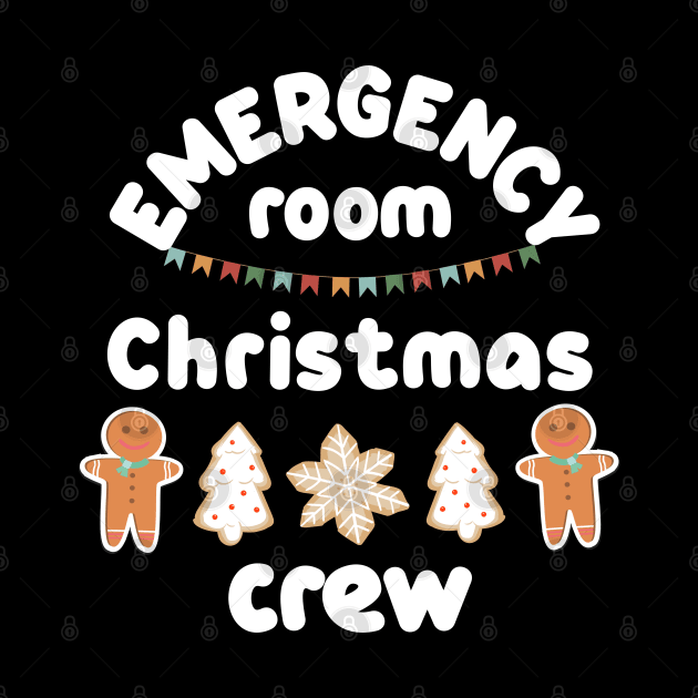 Emergency room Christmas crew, Matching group, Gift for nurse sister, friend by ArtfulTat