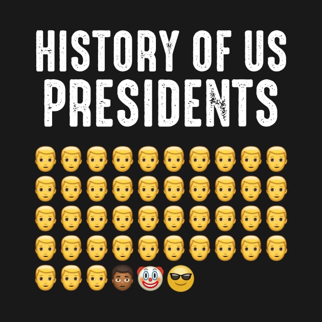 History Of Us Presidents by LMW Art