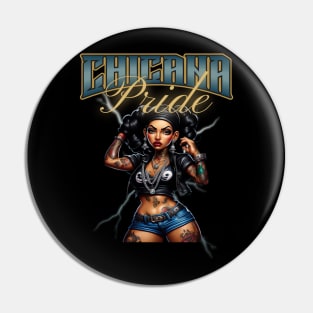 Chicana Pride Pin