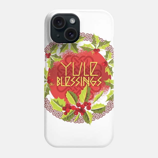 YULE BLESSINGS Phone Case by Babyborn