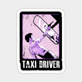 The Lonely Night Shift Travis's Taxi Chronicles Magnet