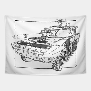 Type 16 Maneuver Combat Vehicle MCV Tank Tapestry