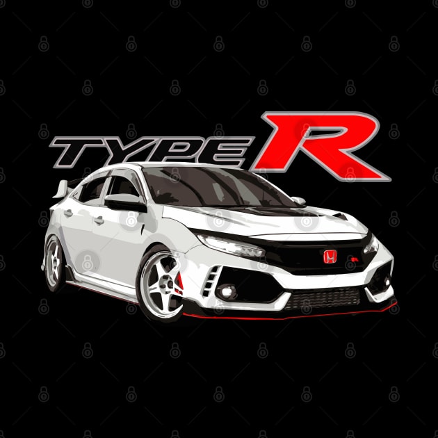 FK8 Civic Type R Championship White Spoon Varis by cowtown_cowboy