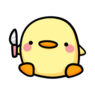 Duck with a knife T-Shirt