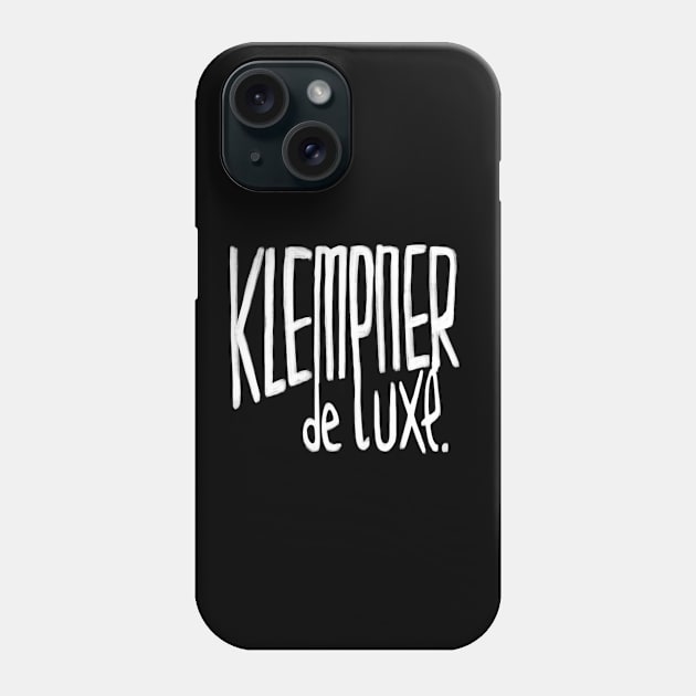 Plumber, German, Klempner Phone Case by badlydrawnbabe