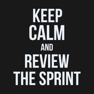 Developer Keep Calm and Review the Sprint T-Shirt