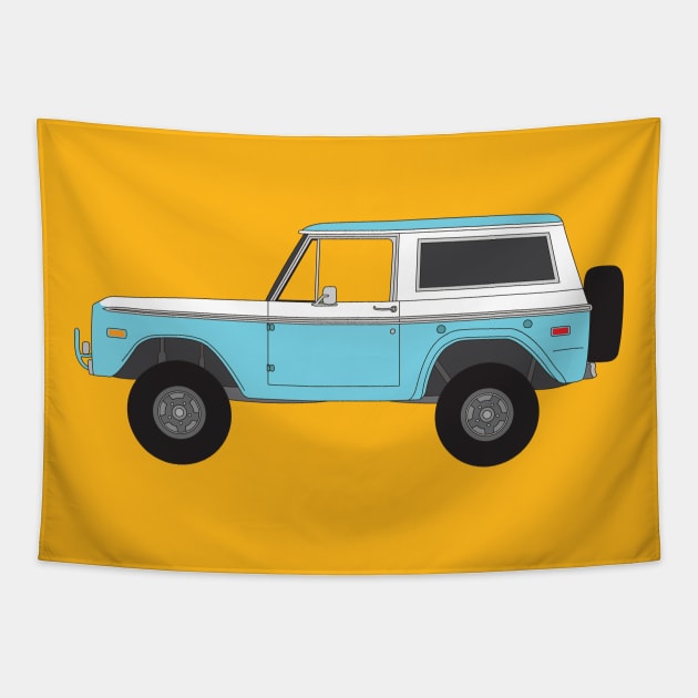 1971 Ford Bronco Tapestry by HouseofLathia