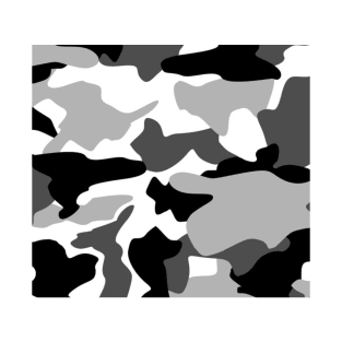 Snow camo Military T-Shirt