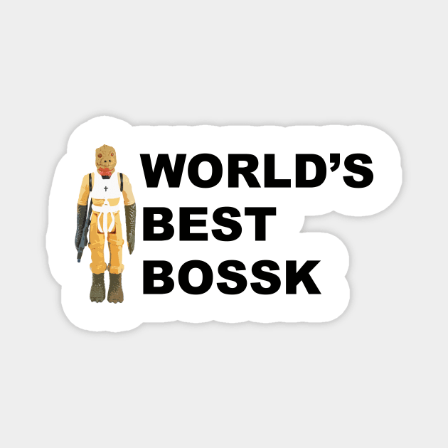 World's Best Boss MUG Magnet by toydejour