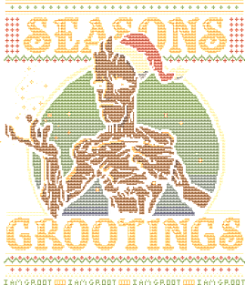 Seasons Grootings Sweater Magnet