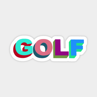 GOLF WANG Magnet