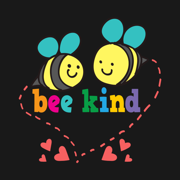 Bees Kindness Matters Honey Bee by Owl Is Studying