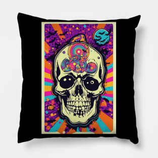 Halloween Skull Pillow