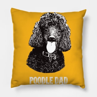 Poodle Dad Pillow