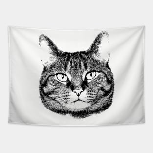 Cat Head Tapestry