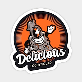 delicious foody squad Magnet