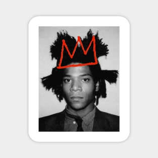 Jean-Michel Basquiat Crown Magnet
