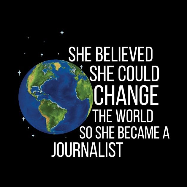 She Believed She Could Change The World So She Became A Journalist by Saimarts