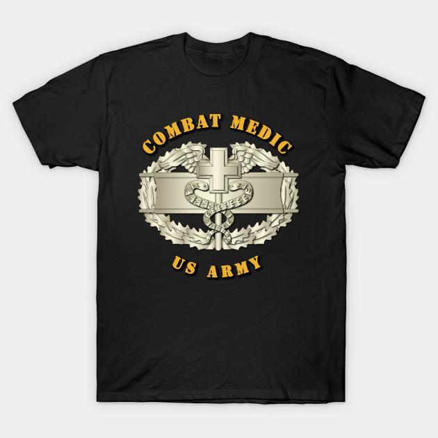 Combat Medic Badge - Combat Medic Badge - T-Shirt | TeePublic