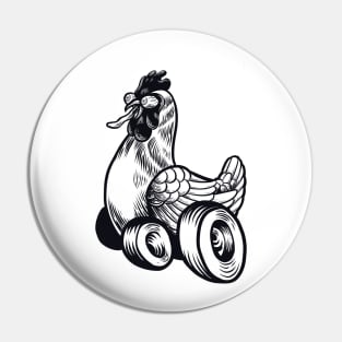 Roller chicken Pin