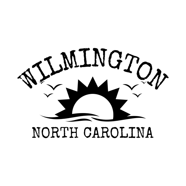 Wilmington, North Carolina by Mountain Morning Graphics