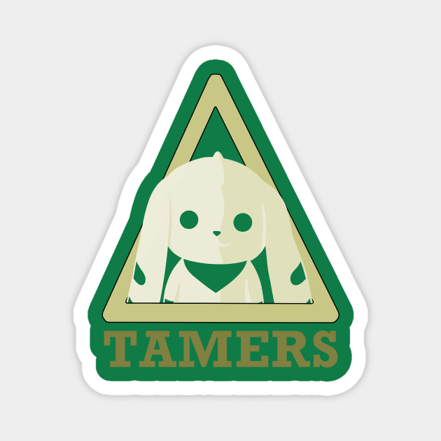 Terriermon Tamers Magnet by MEArtworks