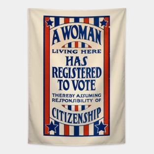 Women's Right to Vote Tapestry