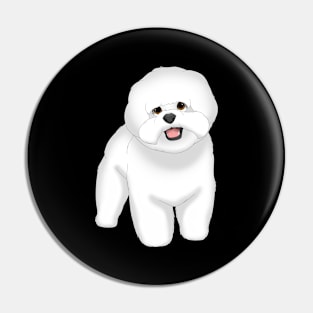 Bichon Frise Dog Pin