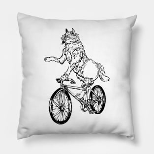 SEEMBO Wolf Cycling Bicycle Bicycling Biking Riding Fun Bike Pillow