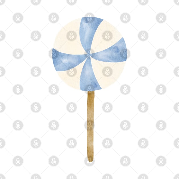 Blue lollipop by MutchiDesign