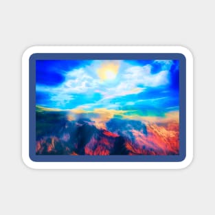 Colorful Horizon Magnet