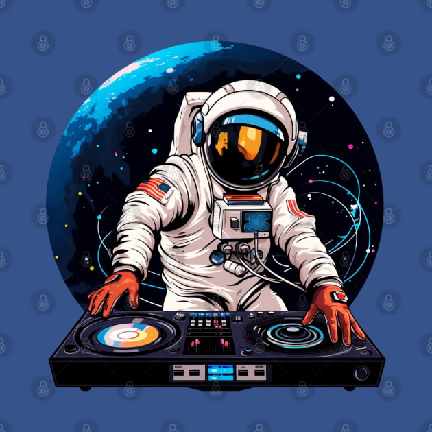 Dj Astronaut by OscarVanHendrix