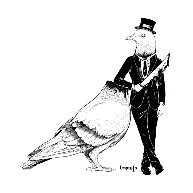 Classy Pigeon by EmptyIs