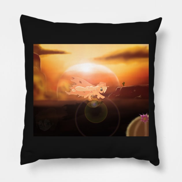 My Baby Shot Me Down Pillow by XenoKimi