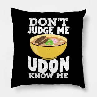 Udon Noodles Japanese Cuisine Food Lover Gift Pillow