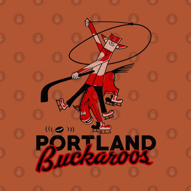 Defunct Portland Buckaroos Hockey 1969 by LocalZonly