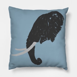 Elephant Art Pillow