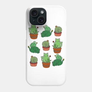 Cactus Cat Phone Case