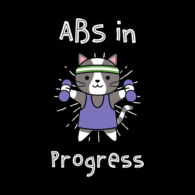 Cute Cat Abs in Progress by JellyAF 