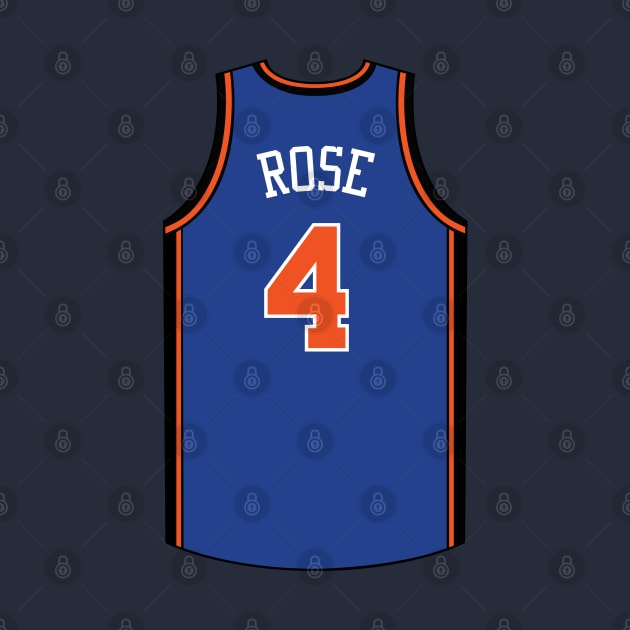 Derrick Rose New York Jersey Qiangy by qiangdade