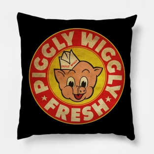 Piggly Wiggly Fresh | Yellow Style Pillow