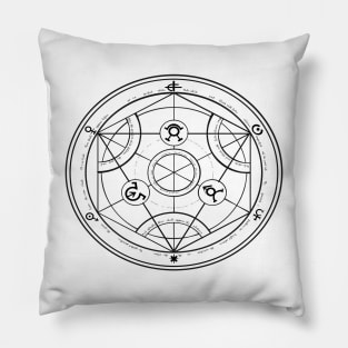 simbolo de alquimia Pillow