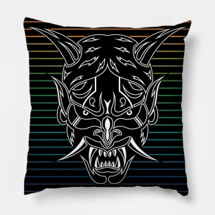 White Lines Shinigami Pillow