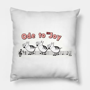 TiGuPi - Ode to enJoy - White Pillow