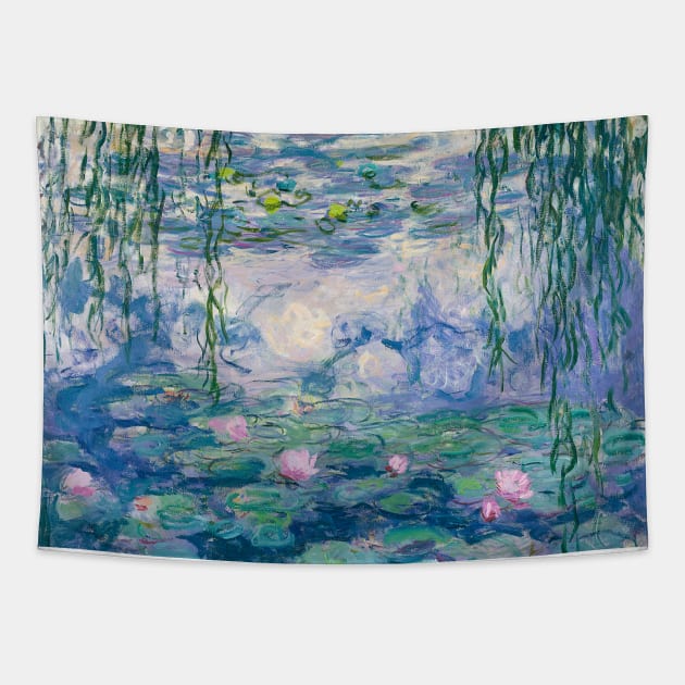 Monet Water Lilies Tapestry by bragova