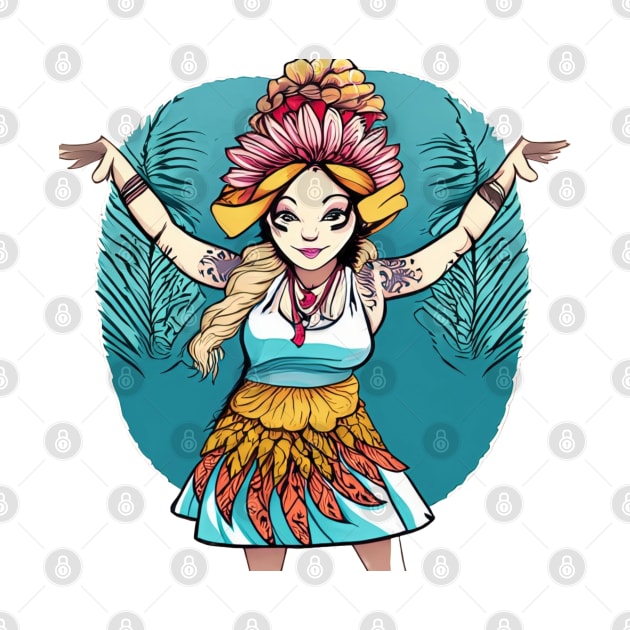 Funny Hawaiian by Hunter_c4 "Click here to uncover more designs"