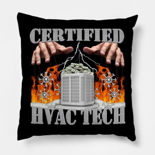 Certified Hvac Tech Pillow