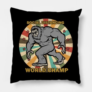 Vintage Bigfoot Pillow