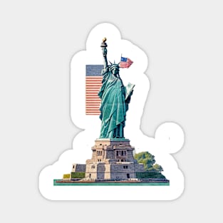 4th of July - America Magnet